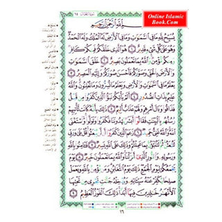 Tajweed Qur'an (Juz Amma, Juz Tabarak, Juz Qad Same'a ,3 Parts Of Quran) (Arabic Edition)