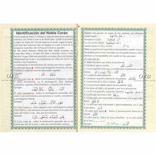 Tajweed Quran (Juz Amma, With Spanish Translation and Transliteration)