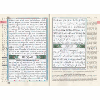 Tajweed Qur'an (Juz' Tabarak, With Meaning Translation in English and Transliteration) Part 29