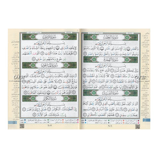 Tajweed Quran Arabic Only Medium Size-White Paper-Economic, 9789933458577