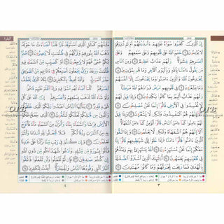 Tajweed Quran Colour Coded in 4 Parts ,Whole Quran, 9789933573744