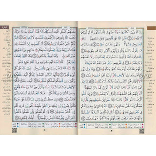 Tajweed Quran Flexible Cover Hafs Narration Large Size (Colors May Vary) (Arabic Edition)