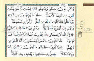 Tajweed Quran In 30 Parts Landscape Pages In Leather Case (Small Size)