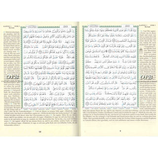 Tajweed Quran in German Translation and Transliteration