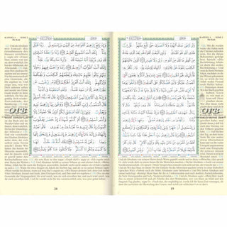 Tajweed Quran in German Translation and Transliteration