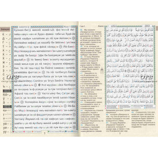 Tajweed Quran In Russian Translation And Transliteration (Arabic To Russian Translation And Transliteration)