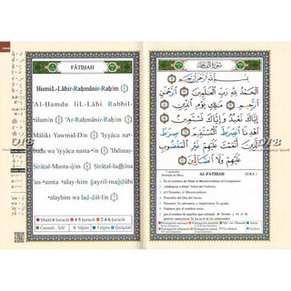 Tajweed Quran In Spanish Translation And Transliteration