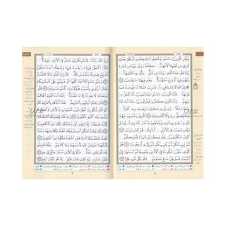Tajweed Quran Flexible Cover Hafs Narration Medium Size (Colors May Vary) (Arabic Edition)
