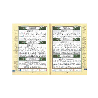 Tajweed Quran,Flexible Cover, Hafs Narration,Small Size (Colors May Vary) (Arabic Edition)
