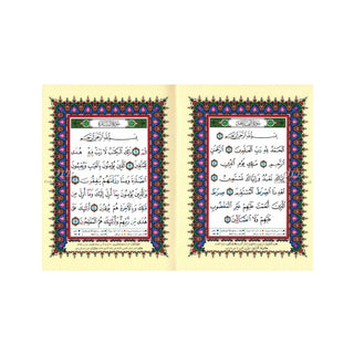 Tajweed Quran,Flexible Cover, Hafs Narration,Small Size (Colors May Vary) (Arabic Edition)