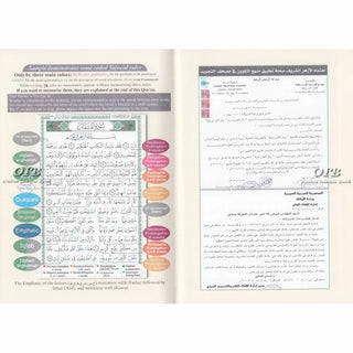 Tajweed Quran &amp; Memorizing Arabic and English Language, 9789933458089