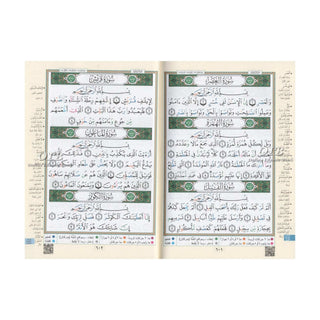 Tajweed Quran in Arabic Language (Deluxe) Medium Size