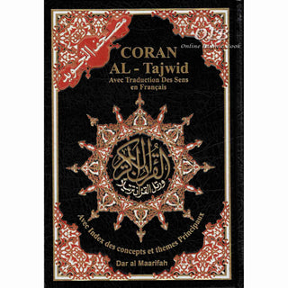 Tajweed Quran in French Translation (Coran Al-Tajwid) Avec Traduction Des Sens En Francais-978-9933-423-35-3