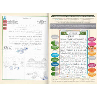Tajweed Quran in French Translation (Coran Al-Tajwid) Avec Traduction Des Sens En Francais-978-9933-423-35-3