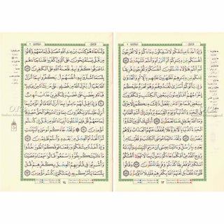 Tajweed Quran in Velvet Cover with Word Meanings & Index
