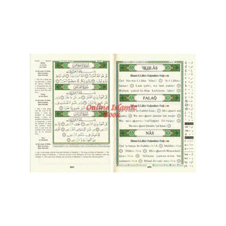 Tajweed Quran with English Translation and Transliteration Small- (Pocket size)