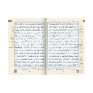 Tajweed Qur'an (Whole Qur'an, Warsh Narration) Arabic Edition By Dar Al-Ma'arifah (Medium Size 8.0 x 5.5 inch),9789933423155