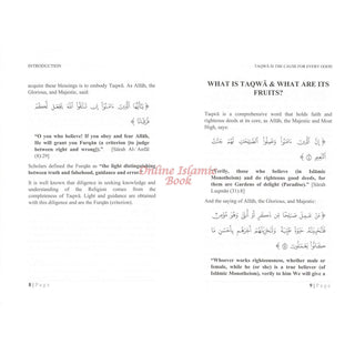 Taqwa Is the Cause for Every Good By Abdul-Azeez Bin Baaz 9781631736162