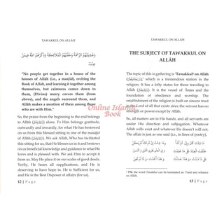 Tawakkul on Allah By Shaykh Abdur Razzaaq bin Abdul Muhsin al-Badr 9781635877540