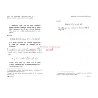 Ten Principles on Al-Istiqaamah By Shaykh Abdur Razzaaq Bin 'Abdil-Muhsin 9781467518864