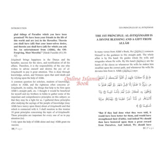 Ten Principles on Al-Istiqaamah By Shaykh Abdur Razzaaq Bin 'Abdil-Muhsin 9781467518864