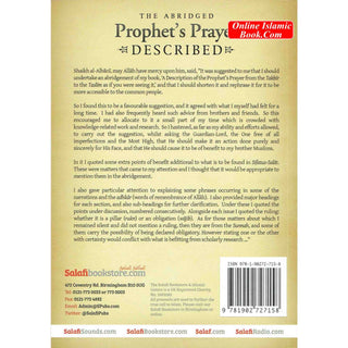 The Abridged of the Prophet’s Prayer Described By Muhammad Naasir Ud-Deen Al-Albaanee