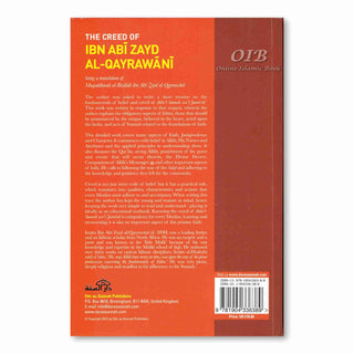 The Creed Of Ibn Abi Zayd Al Qayrawani By Imaam Abu Muhammad Abdullah Ibn Abi Zayd Al Qayraw,ISBN: 9781904336389