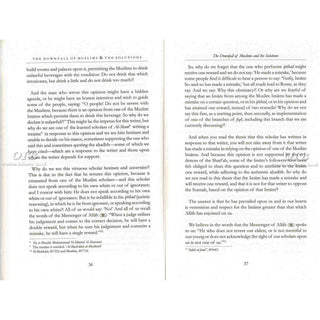 The Downfall of Muslims and the Solutions,ISBN: 9781904336754