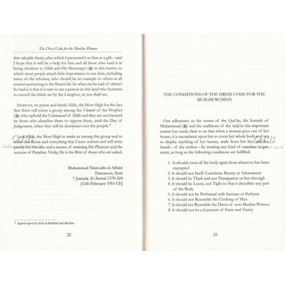 The Dress Code For The Muslim in The Quran And Sunnah Women By Imam Muhammad Naasirud-Deen Al-Albaani,ISBN: 9781904336693