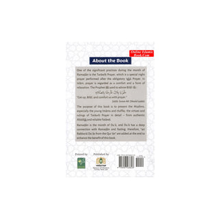 The Gift of Taraweeh – (Tohafa tul Taraweeh) Virtues and Rruling of Tarawih with 40 Rabbana Duas from Quran
ISBN: 9798987568828