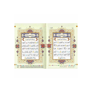 The Holy Quran Tajweed Rules with Colour Coded (Pocket Size) (Persian/Urdu script)