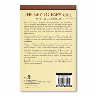 The Key to Paradise By Ibn Rajab Al Hanbali,ISBN: 9781904336204