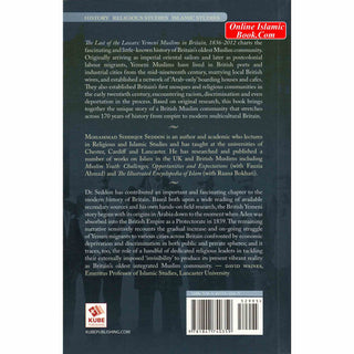 The Last of the Lascars: Yemeni Muslims in Britain (1836-2012) By Mohammed Siddique Seddon