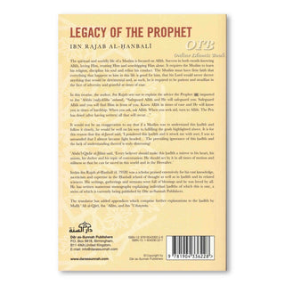 The Legacy of the Prophet By Ibn Rajab al-Hanbali,ISBN: 9781904336228