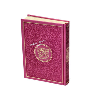 The Noble Quran Transliteration in Roman Script with Arabic Text and English (Rainbow Colors) King Fahad Style