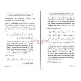 The Obligation Of Implementing The Sunnah & Deeming Whoever Rejects It Of Disbelief