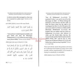The Obligation Of Implementing The Sunnah & Deeming Whoever Rejects It Of Disbelief