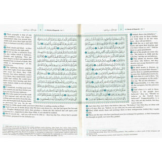 The Quran Arabic Text With English Meanings (Saheeh International) Large Size