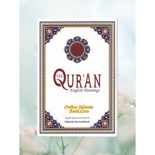 The Quran English Meanings( Revised and Edit by Saheeh International) ( English Only) Medium Soft Cover
ISBN: 9786030328703