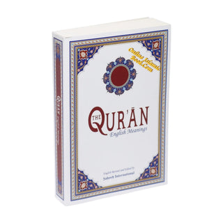 The Quran English Meanings( Revised and Edit by Saheeh International) ( English Only) Medium Soft Cover
ISBN: 9786030328703