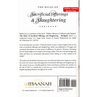 The Rules of Sacrificial Offerings and Slaughtering By Imaam Muhammad Bin Saalih Al-Uthaimeen