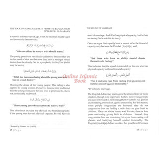 The Book Of Marriage From The Explanation Of Bulugh Al -Maraam-Part One-9781638216858