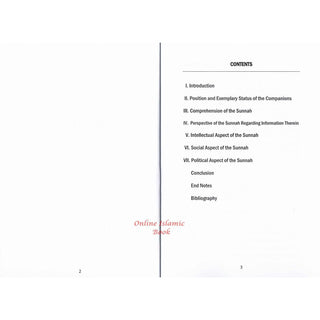 The Companions Understanding of Sunnah by Serkan Basaran