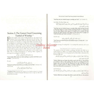 The Correct Creed That Every Muslim Must Believe By Abdus Salaam Bin Burjis