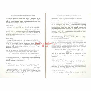 The Correct Creed That Every Muslim Must Believe By Abdus Salaam Bin Burjis