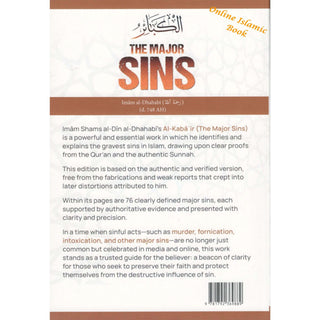 The Major Sins By Imam al-Dhahabi(d.748 AH)
ISBN: 9781792369889