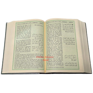 The Noble Quran Arabic and English (Large size) Cream Paper Shamwa (Hardcover)
ISBN: 9781591440017
