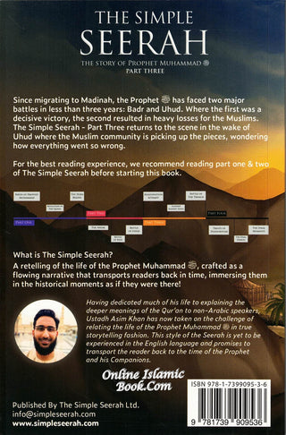 The Simple Seerah-Part 3-The Story of Prophet Muhammad (s.a.w.)-Part three by Asim Khan & Toyris Miah,9781739909536