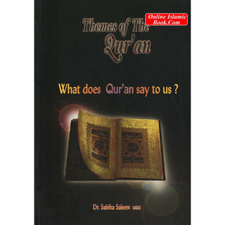 Themes of the Quran What does Quran Say to Us? By Dr. Sabiha Saleem