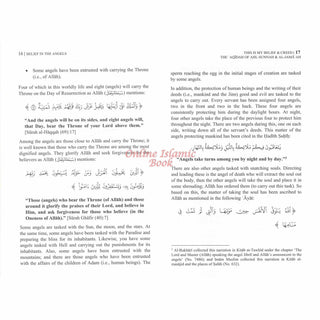 This is my belief & Creed,The Aqidah of Ahlu-Sunnah wal-Jama'ah